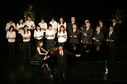 上海の合唱サークル「コールプラタナス」とゴスペルグループ「J.Voice」の皆さん