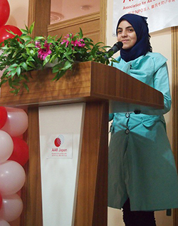 16歳のシリア人女性のスピーチ