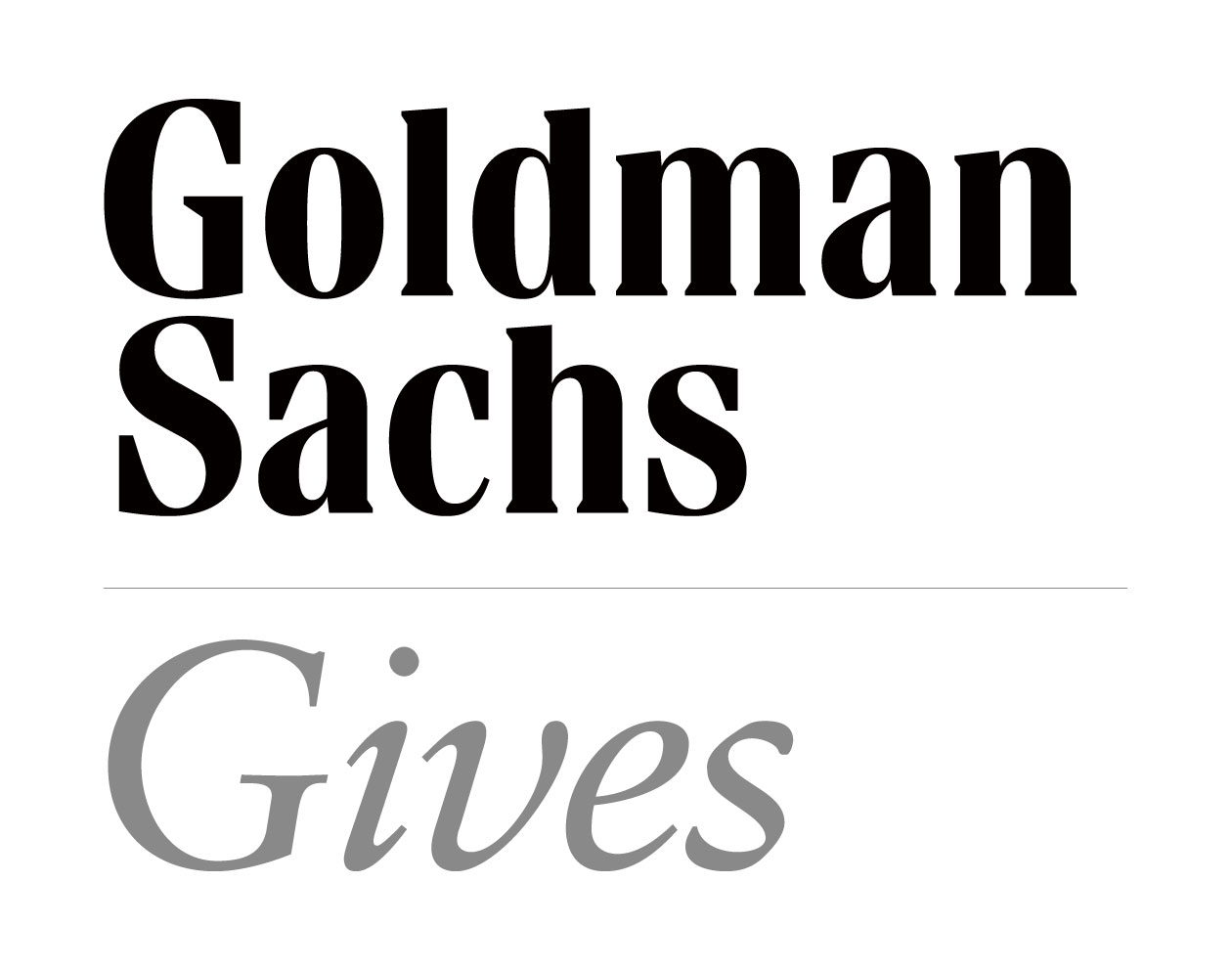 Goldman Sacks Gives