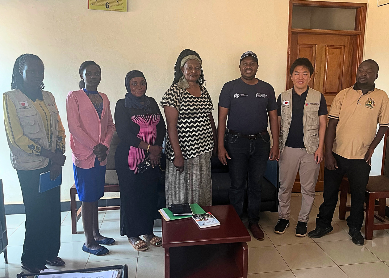 ホイマ市長との記念撮影