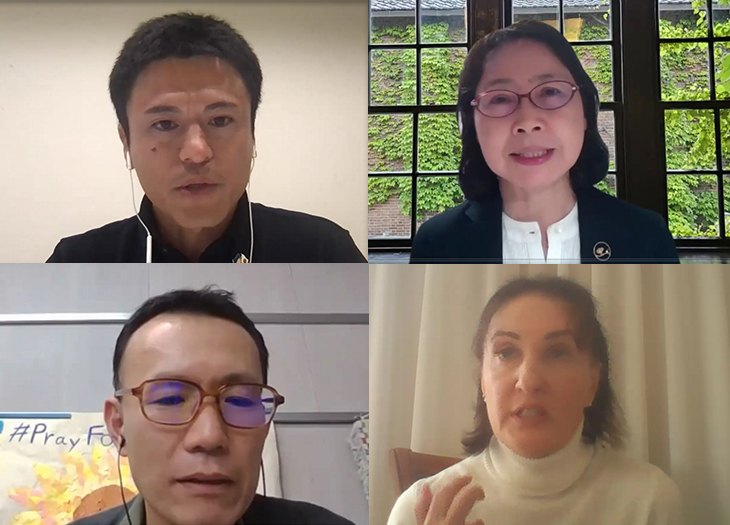 シンポジウム登壇者4人