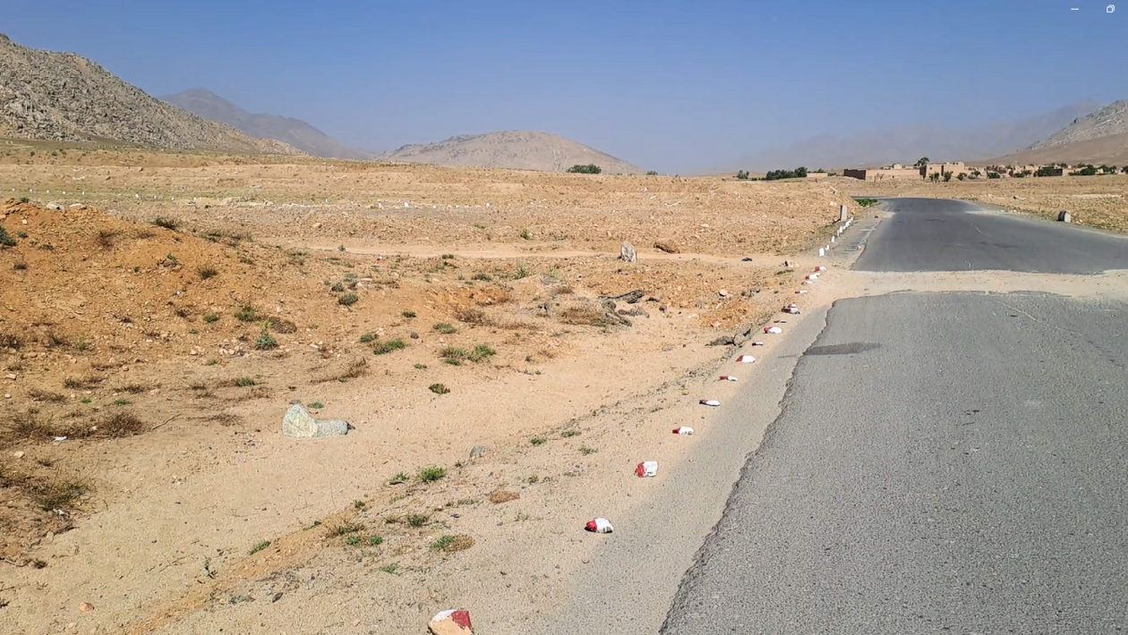 危険地帯の石標