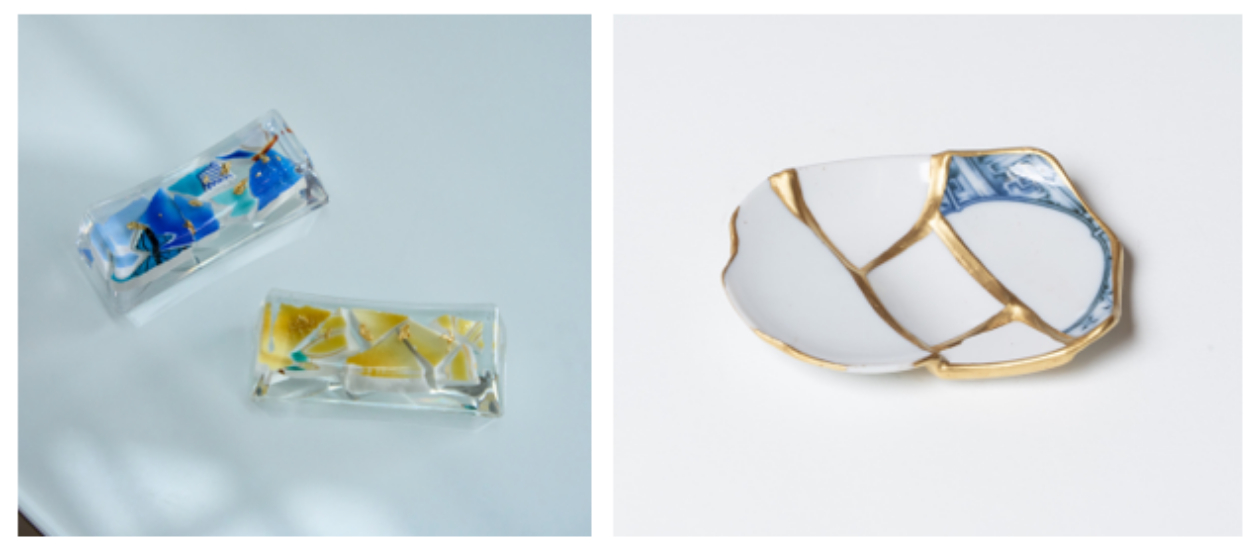 九谷焼再利用の作品