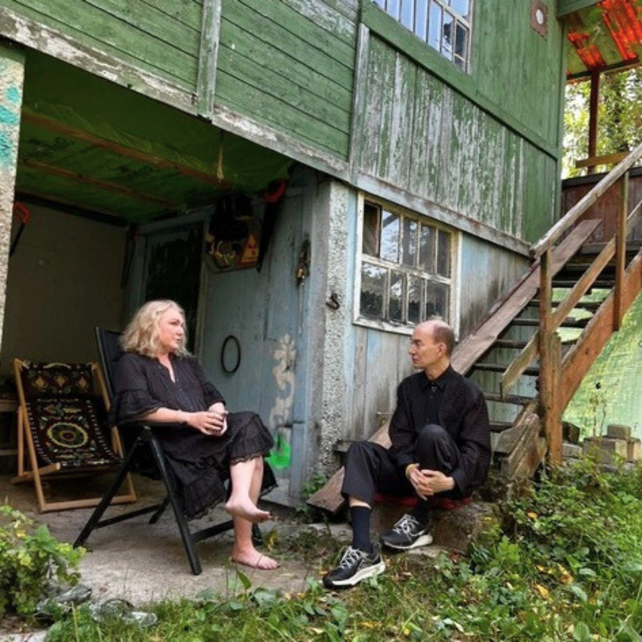 スヴィトラーナさんとキャンベルさん。