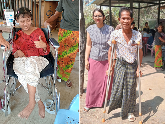 障がい当事者の方たち