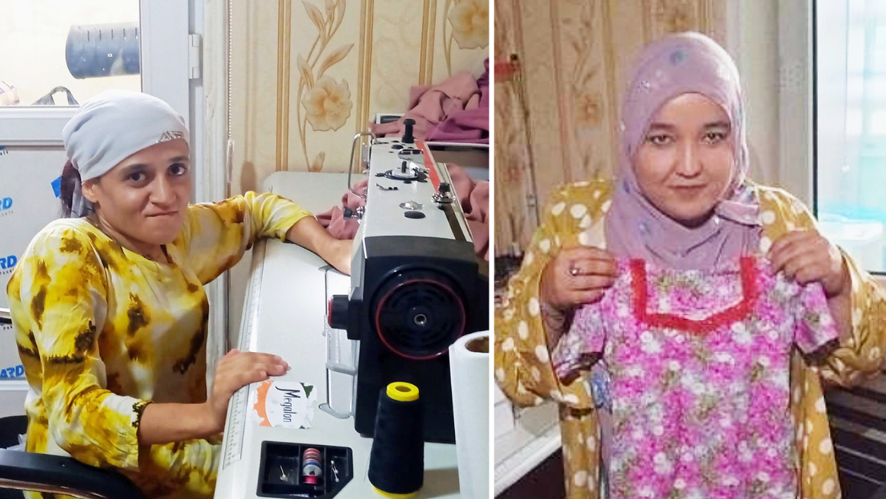 研修に参加した女性2名